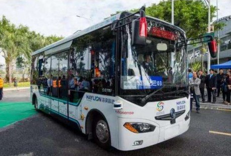 廣東深圳“無人駕駛公交車”, 中國首創就問你敢不敢坐？