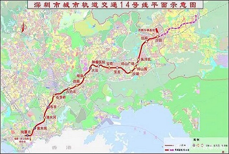 深圳首條無人駕駛地鐵年底建成通車